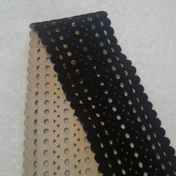 ❤SALE 2 FOR 30❤ Boho hippy festival perforated pierced fringe belt - Picture 8 of 9